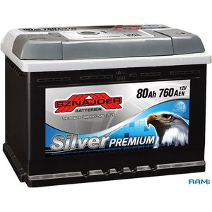 Автомобильный аккумулятор Sznajder Silver Premium 580 35 80 А/ч