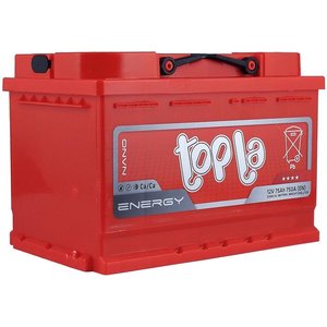 Автомобильный аккумулятор Topla Energy (75 А/ч) (108075)