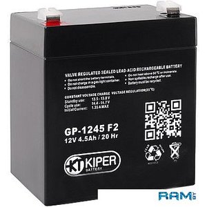 Аккумулятор для ИБП Kiper GP-1245 F2 (12В/4.5 А·ч)
