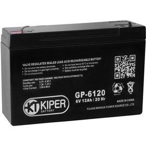 Аккумулятор для ИБП Kiper GP-6120 F1 (6В/12 А·ч)