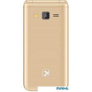 Мобильный телефон TeXet TM-400 (золотистый)