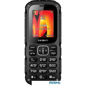 Мобильный телефон teXet TM-504R цвет черный-красный