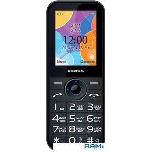 Мобильный телефон Texet TM-B330, цвет антрацит