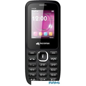 Мобильный телефон MICROMAX X406 black