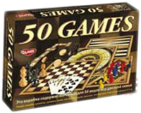 Детская настольная игра 50 видов игр для всей семьи 8002H