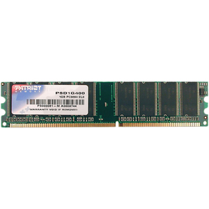 Память 1024Mb DDR Patriot PC-3200 400MHz (PSD1G400)