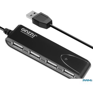 USB-хаб Ginzzu GR-424UB
