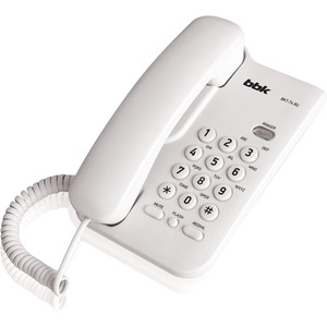 Телефон проводной BBK BKT-74 RU White