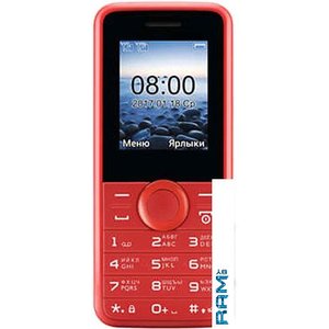 Мобильный телефон Philips E106 (красный)