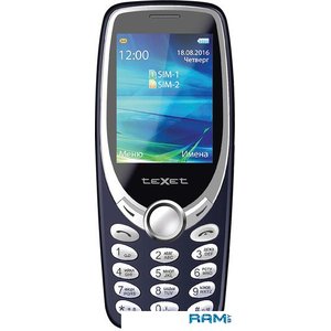 Мобильный телефон TeXet TM-303 (синий)