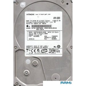 Жесткий диск HGST Deskstar E7K1000 640GB HDE721064SLA330
