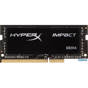 Оперативная память HyperX Impact 16GB DDR4 SODIMM PC4-25600 HX432S20IB/16