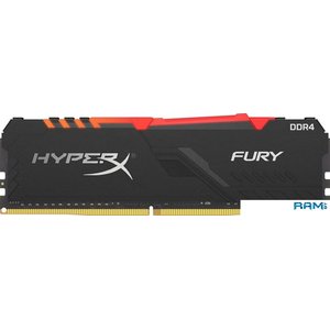 Оперативная память HyperX Fury RGB 16GB DDR4 PC4-25600 HX432C16FB3A/16