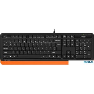 Клавиатура A4Tech Fstyler FK10 (черный/оранжевый)
