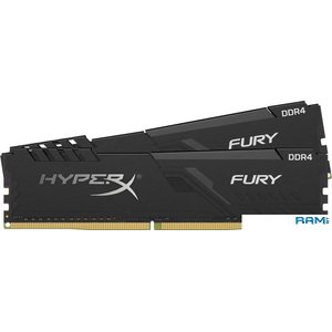 Оперативная память HyperX Fury 2x4GB DDR4 PC4-24000 HX430C15FB3K2/8