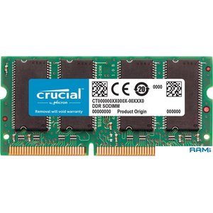 Оперативная память Crucial 16GB DDR4 SODIMM PC4-19200 CB16GS2400