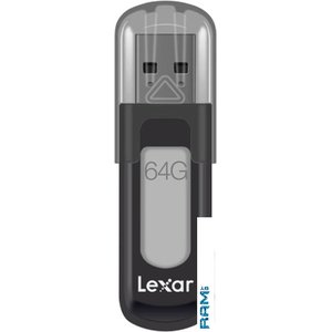 USB Flash Lexar JumpDrive V100 64GB (серый)