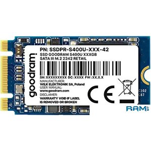 SSD GOODRAM S400U 120GB SSDPR-S400U-120-42