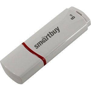 USB Flash Smart Buy Crown Compact 8GB (белый)
