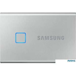 Внешний накопитель Samsung T7 Touch 500GB (серебристый) [MU-PC500S/WW]