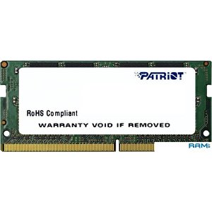 Оперативная память Patriot 8GB DDR4 SODIMM PC4-19200 PSD416G240081S