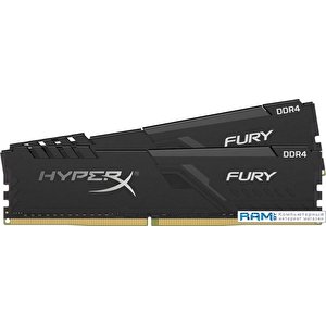 Оперативная память HyperX Fury 2x32GB DDR4 PC4-19200 HX424C15FB3K2/64