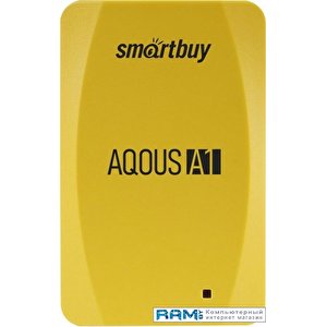 Внешний накопитель Smart Buy Aqous A1 SB128GB-A1Y-U31C 128GB (желтый)