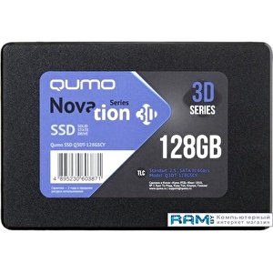 SSD QUMO Novation 3D TLC 128GB Q3DT-128GSCY