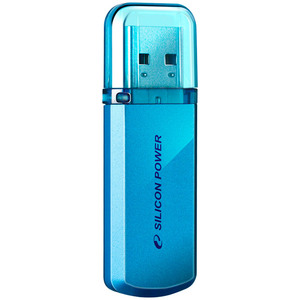 USB Flash Silicon-Power Helios 101 Blue 64GB (SP064GBUF2101V1B)