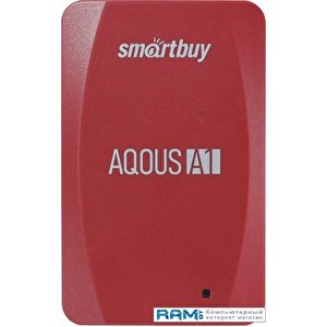 Внешний накопитель Smart Buy Aqous A1 SB128GB-A1R-U31C 128GB (красный)