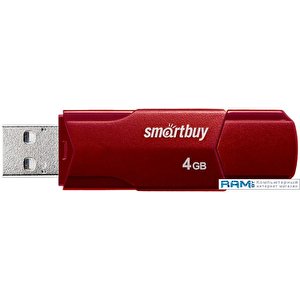 USB Flash SmartBuy Clue 4GB (бордовый)