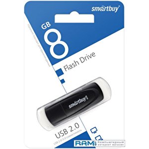 USB Flash SmartBuy Scout 8GB (черный)