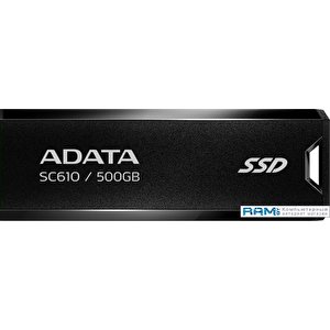 Внешний накопитель ADATA SC610 500GB SC610-500G-CBK/RD