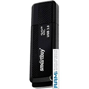 USB Flash Smart Buy Dock USB 3.0 32GB Black (SB32GBDK-K3)
