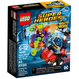Конструктор LEGO Mighty Micros: Бэтмен против Мотылька-убийцы 76069