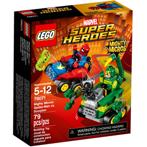 Конструктор LEGO Mighty Micros: Человек-паук против Скорпиона 76071