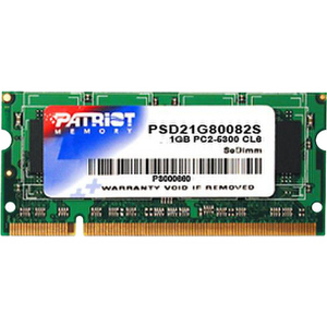 Память SODIMM DDR2 1GB Patriot PSD21G80082S