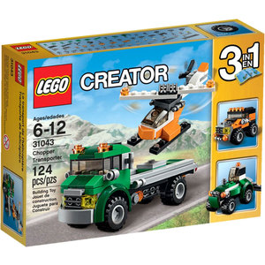 Конструктор LEGO Creator 31043 Перевозчик вертолёта (Chopper Transporter)
