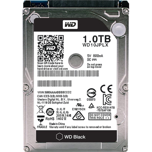 Жесткий диск 1000Gb Western Digital WD10JPLX Black
