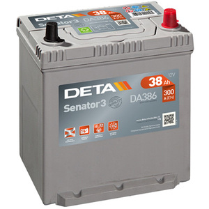 Автомобильный аккумулятор DETA Senator3 DA386 (38 А·ч)