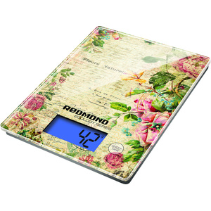 Кухонные весы Redmond RS-736 (цветы)