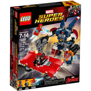 Конструктор LEGO Железный человек: Стальной Детройт наносит удар 76077