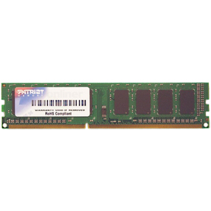 Память 1024Mb DDR3 Patriot PC3-10600 1333MHz (PSD31G13332)