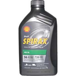 Трансмиссионное масло Shell Spirax S6 AXME 1л