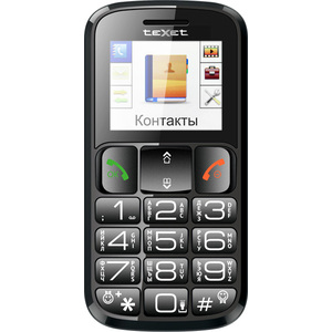 Мобильный телефон Texet TM-B114 Black