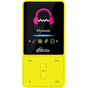 MP3 плеер Ritmix RF-4550 8Gb Yellow