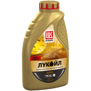 Моторное масло Лукойл Люкс cинтетическое API SL/CF 5W-30 1л