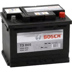 Автомобильный аккумулятор Bosch 0092T30050 (55 А/ч)