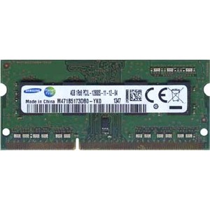Оперативная память Samsung 4GB DDR3 SO-DIMM PC3-12800 [M471B5173DB0-YK0]