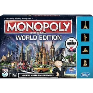 Игра детская настольная «Всемирная Монополия» B2348